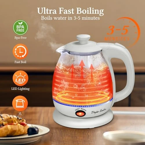 Electric Kettle with Tea Infuser — Electric Kettle, Taylor Swoden