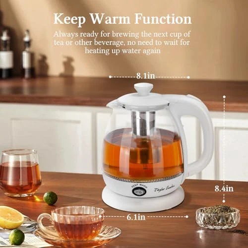 Electric Kettle with Tea Infuser — Electric Kettle, Taylor Swoden