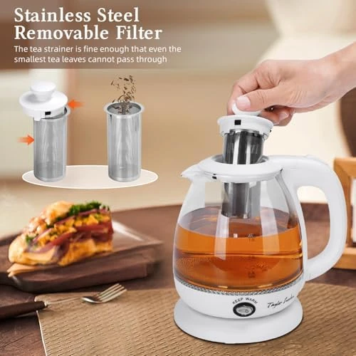 Electric Kettle with Tea Infuser — Electric Kettle, Taylor Swoden