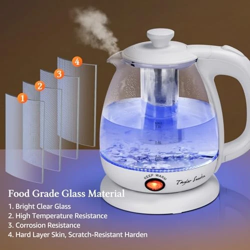 Electric Kettle with Tea Infuser — Electric Kettle, Taylor Swoden