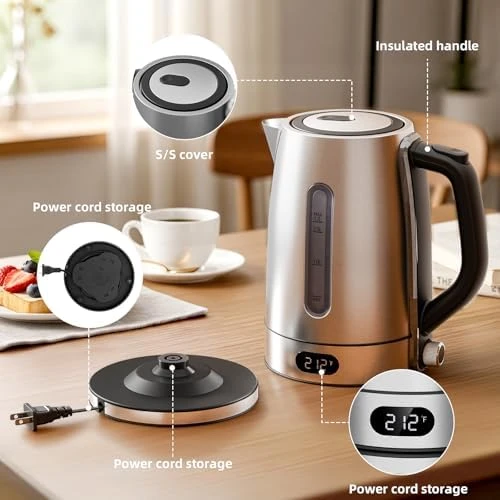 Electric Kettle with Temperature Control — Electric Kettle, Electactic