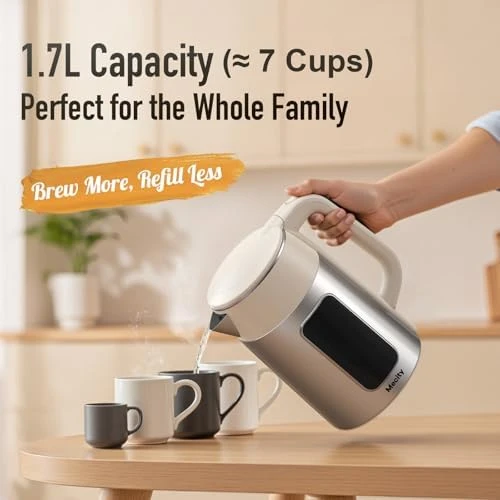 Electric Kettle with Touch Screen Temperature Control — Electric Kettle, Mecity