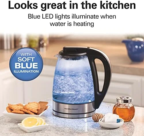 Electric Tea Kettle, Water Boiler & Heater — Electric Kettle, Hamilton Beach
