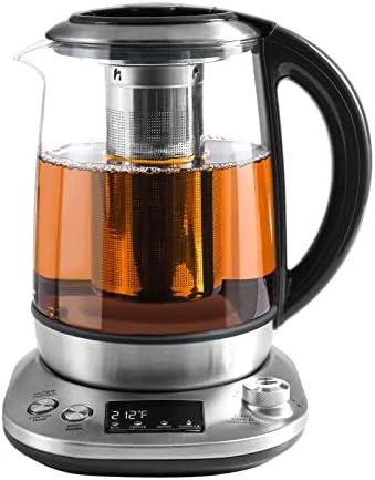 Electric Tea Kettle with Temperature Control and Infuser — Electric Kettle, Mecity