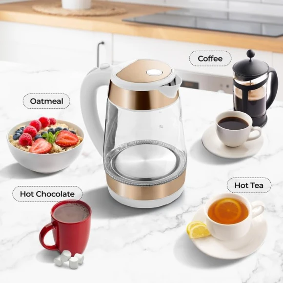 Fast Boiling Electric Water Kettle — Electric Kettle, Zulay Kitchen