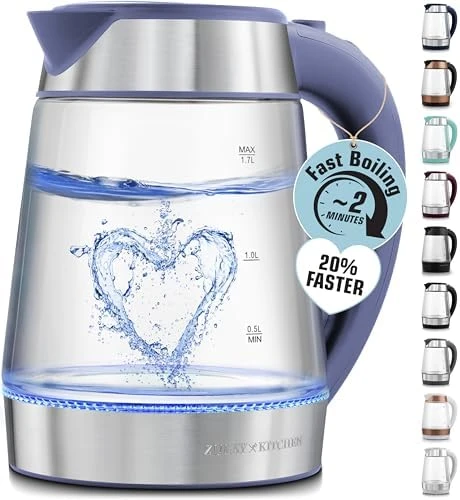Fast Boiling Electric Water Kettle — Electric Kettle, Zulay Kitchen