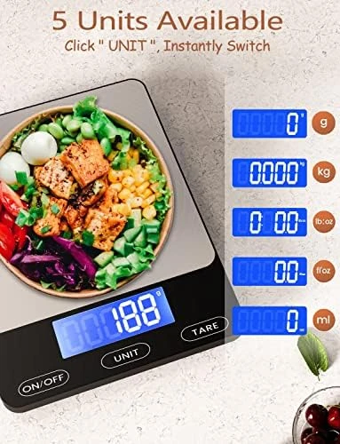 Food Scale - 33lb Digital Kitchen Scale — Kitchen Gadgets, GGQ