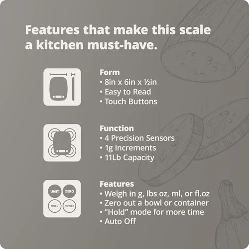 Food Scale — Kitchen Gadgets, Greater Goods