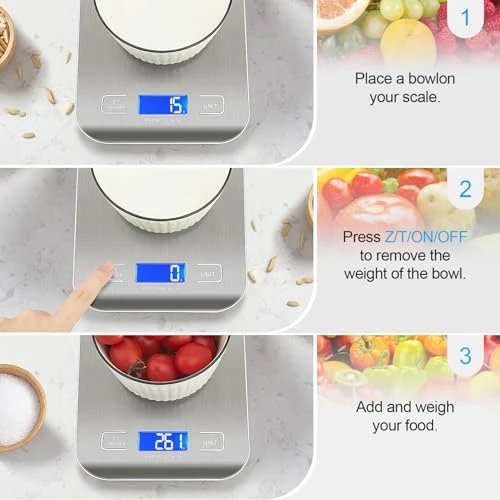 Food Scale — Kitchen Gadgets, WIWUE GUO