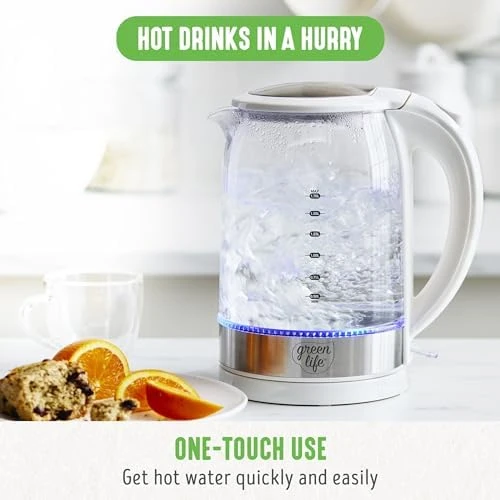 Glass Electric Kettle — Electric Kettle, GreenLife
