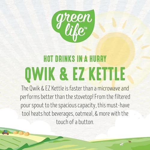 Glass Electric Kettle — Electric Kettle, GreenLife