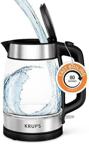 Glass Electric Kettle — Electric Kettle, KRUPS
