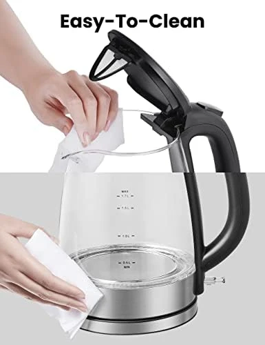 Glass Electric Tea Kettle & Hot Water Kettle — Electric Kettle, COMFEE'