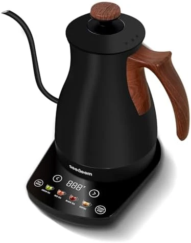 Gooseneck Electric Kettle Full Touch Screen — Electric Kettle, SEEDEEM