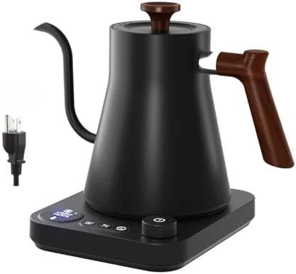 Gooseneck Electric Kettle with Variable Temperature Control — Electric Kettle, ShunChengFa