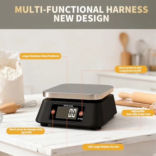 Kitchen Scales Digital Weight Grams and Ounces — Kitchen Gadgets, Yoncon