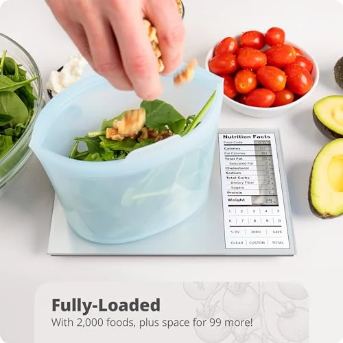 Nutrition Food Scale for Meal Planning and Portion Control — Kitchen Gadgets, Greater Goods