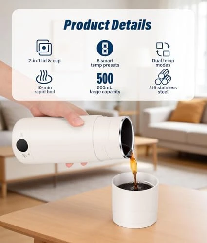 Portable Electric Kettle — Electric Kettle, PAHTTO