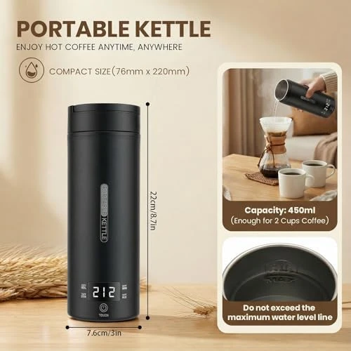 Portable Electric Kettle — Electric Kettle, Rzlinn