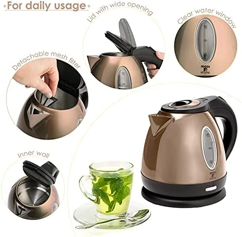 Small Electric Kettle — Electric Kettle, Moss & Stone