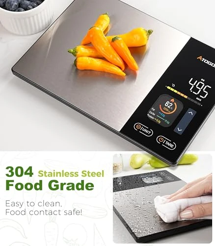 Smart Food Kitchen Scale with Nutrition Calculator — Smart Scale, Atogou