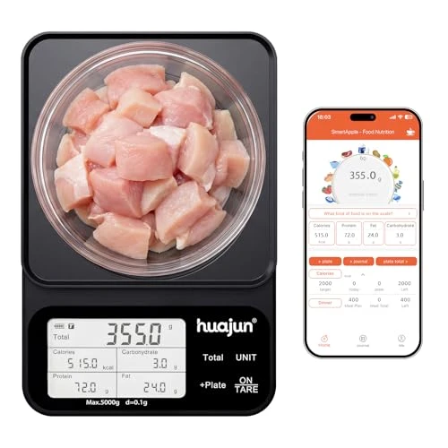 Smart Kitchen Food Scale with Nutritional Calculator — Smart Scale, HUAJUN