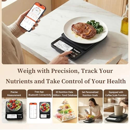 Smart Kitchen Food Scale with Nutritional Calculator — Smart Scale, HUAJUN