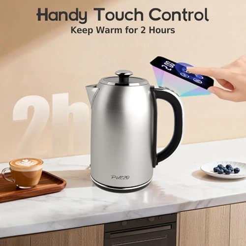 Temperature Control Electric Kettle 1.7L — Electric Kettle, PULZO