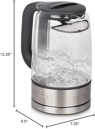 Viewpro Cordless Electric Kettle, Silver — Electric Kettle, Cuisinart