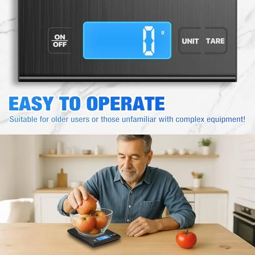 33lb Digital Kitchen Scale — Kitchen Gadgets, Diyife