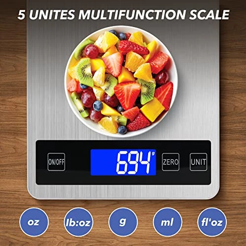 33lb Food Kitchen Digital Scale — Kitchen Gadgets, VIRENZZO