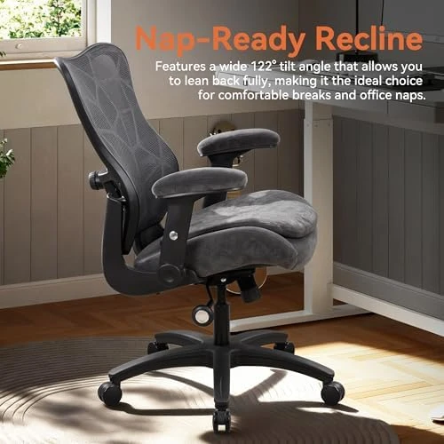 Big and Tall Ergonomic Mesh Desk Chair — Smart Chairs, WITTLONG