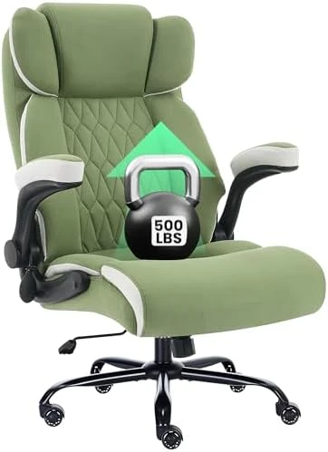 Big and Tall Office Chair with Adjustable Lumbar Support — Smart Chairs, Cloomey