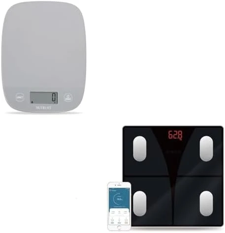 Digital Food Scale and Body Fat Scale Combo — Smart Scale, NUTRI FIT