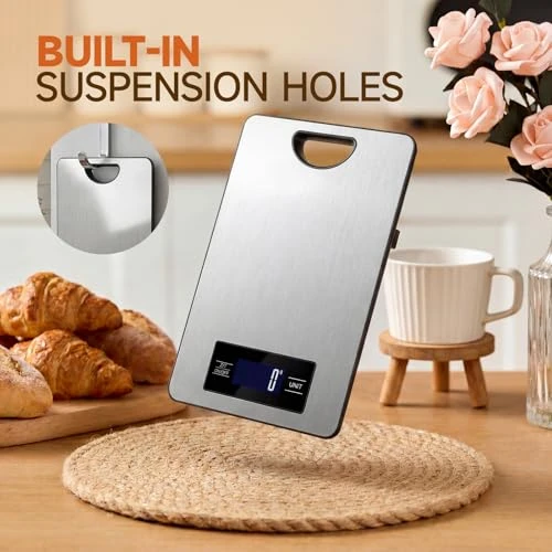 Digital Food Scale with Hang Loop — Kitchen Gadgets, Grovix