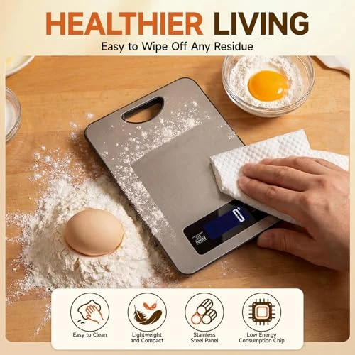 Digital Food Scale with Hang Loop — Kitchen Gadgets, Grovix