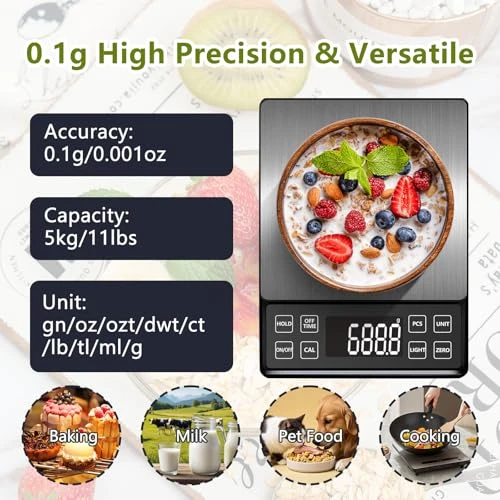 Digital Food Scale — Smart Scale, Anelueeoo