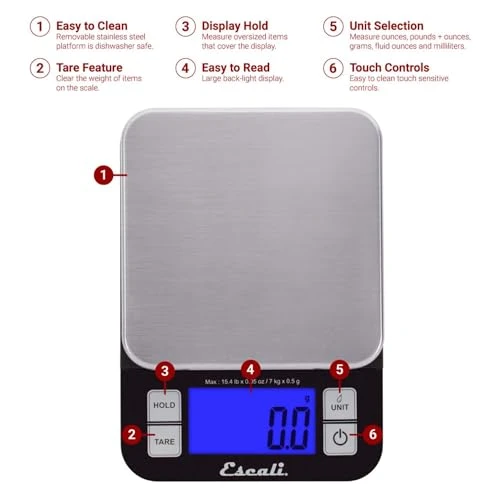 Digital Food Scale — Kitchen Gadgets, Escali