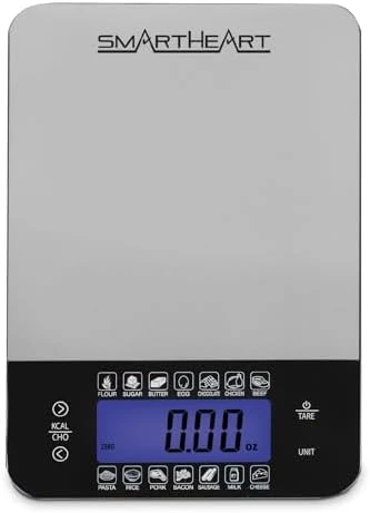 Digital Kitchen Food Scale with Calorie & Carb Calculator — Kitchen Gadgets, SmartHeart