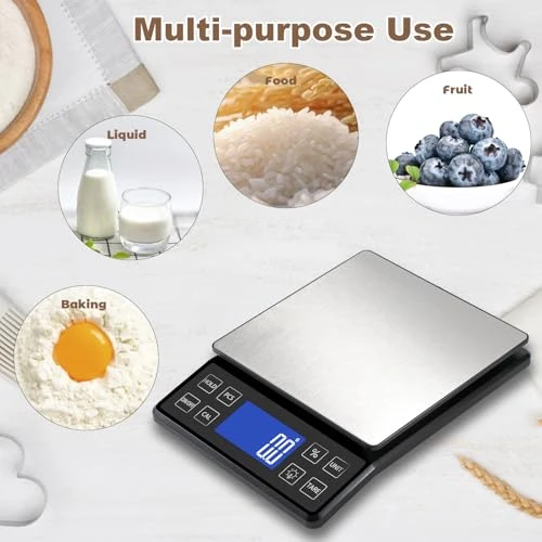 Digital Kitchen Scale with 0.1g/0.001oz High Precision — Kitchen Gadgets, SEMIER