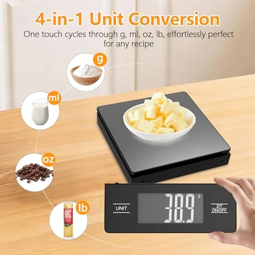 Digital Kitchen Scale with Detachable Display Wireless Food Scale — Kitchen Gadgets, ABOVINOL