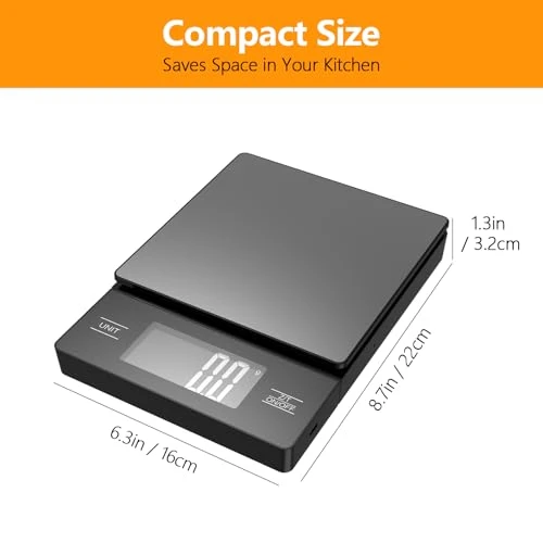 Digital Kitchen Scale with Detachable Display Wireless Food Scale — Kitchen Gadgets, ABOVINOL