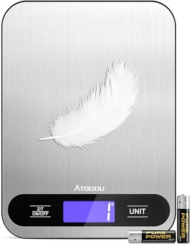 Digital Kitchen Scale with Full View LCD Display — Kitchen Gadgets, Atogou