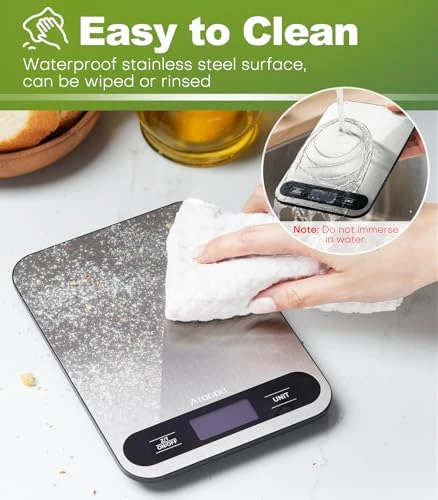 Digital Kitchen Scale with Full View LCD Display — Kitchen Gadgets, Atogou