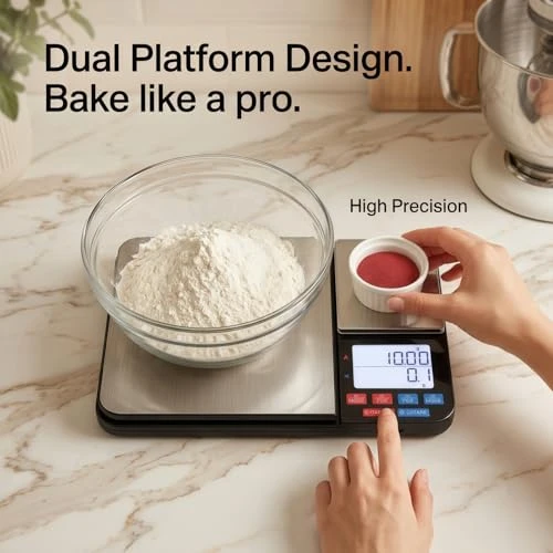 Dual Platform Digital Kitchen Scale — Kitchen Gadgets, Partyreal