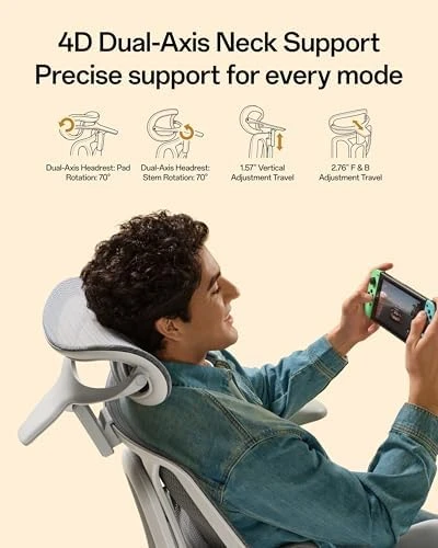 E3 Air 2026 Ergonomic Office Chair — Smart Chairs, Hbada