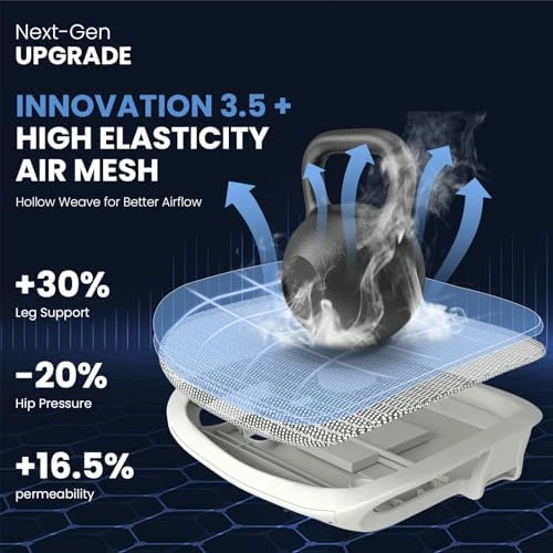 Ergonomic Office Chair with Footrest — Smart Chairs, MOJAY