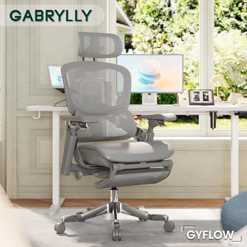 Ergonomic Office Chair with Sync Lumbar Support & Sliding Seat — Smart Chairs, GABRYLLY