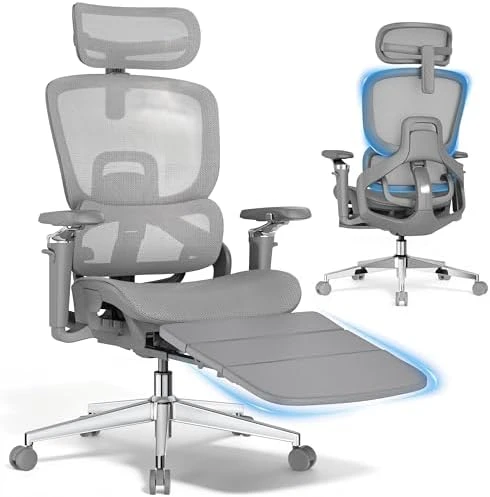Ergonomic Office Chair with Sync Lumbar Support & Sliding Seat — Smart Chairs, GABRYLLY