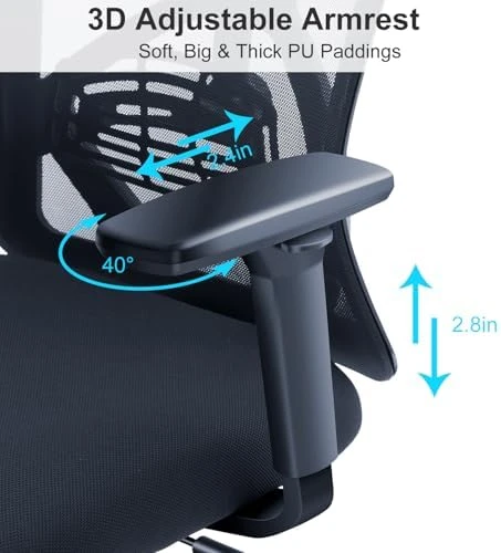 Ergonomic Office Chair — Smart Chairs, Ticova